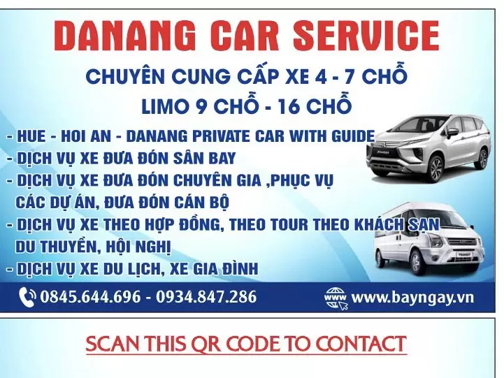 Taxi Đà Nẵng – An toàn, Uy tín, Đón nhanh: GỌI là CÓ XE NGAY